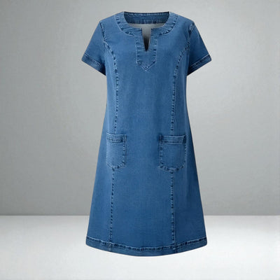 The Amber Denim Dress