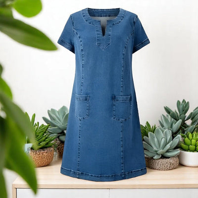 The Amber Denim Dress