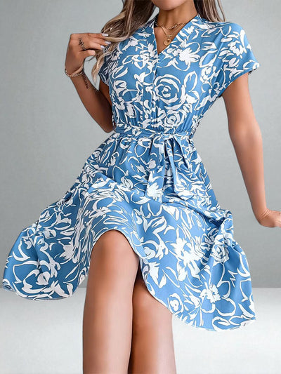 The Vanessa Floral Printed Dress