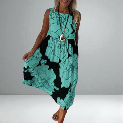 The Caitlyn Sleeveless Maxi Dress