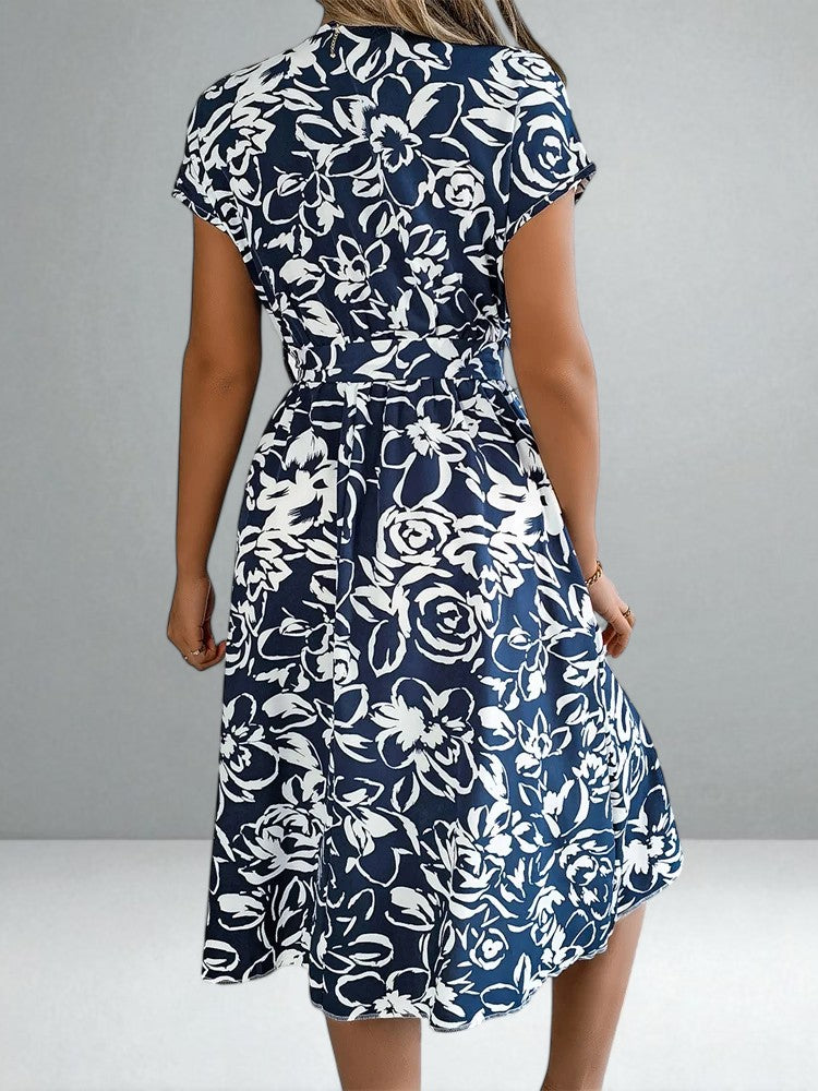 The Vanessa Floral Printed Dress