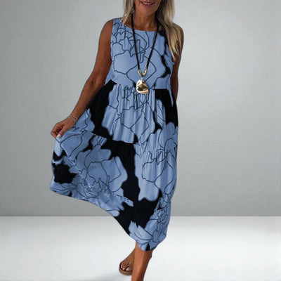 The Caitlyn Sleeveless Maxi Dress
