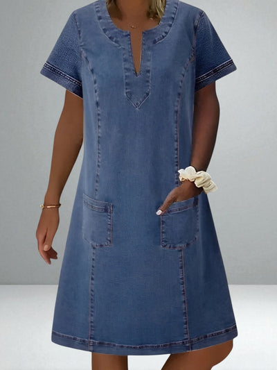 The Amber Denim Dress