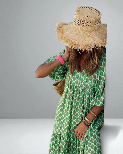 The Fleur Bohemian Maxi Dress