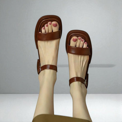 The Lindy Leather Sandals