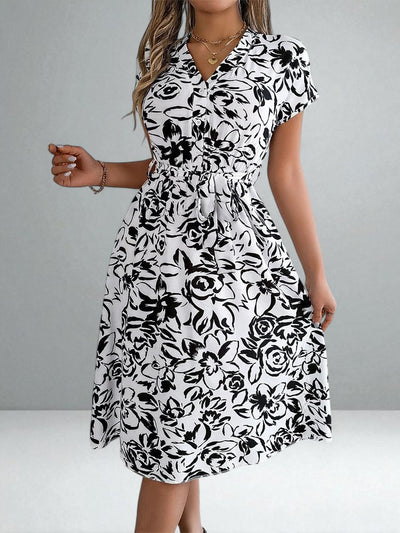 The Vanessa Floral Printed Dress