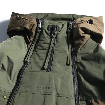 The Moldova Color Block Jacket