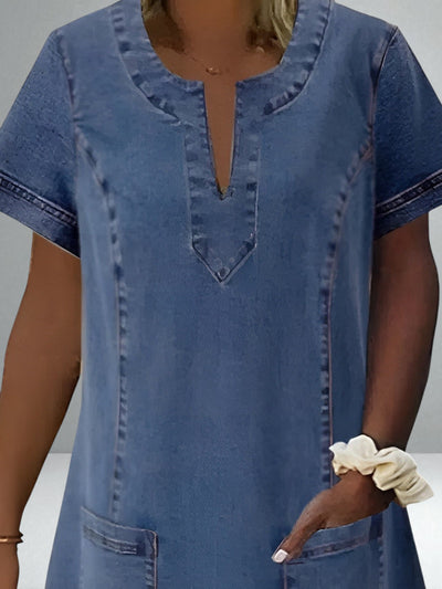 The Amber Denim Dress
