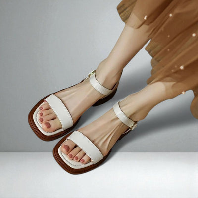 The Lindy Leather Sandals