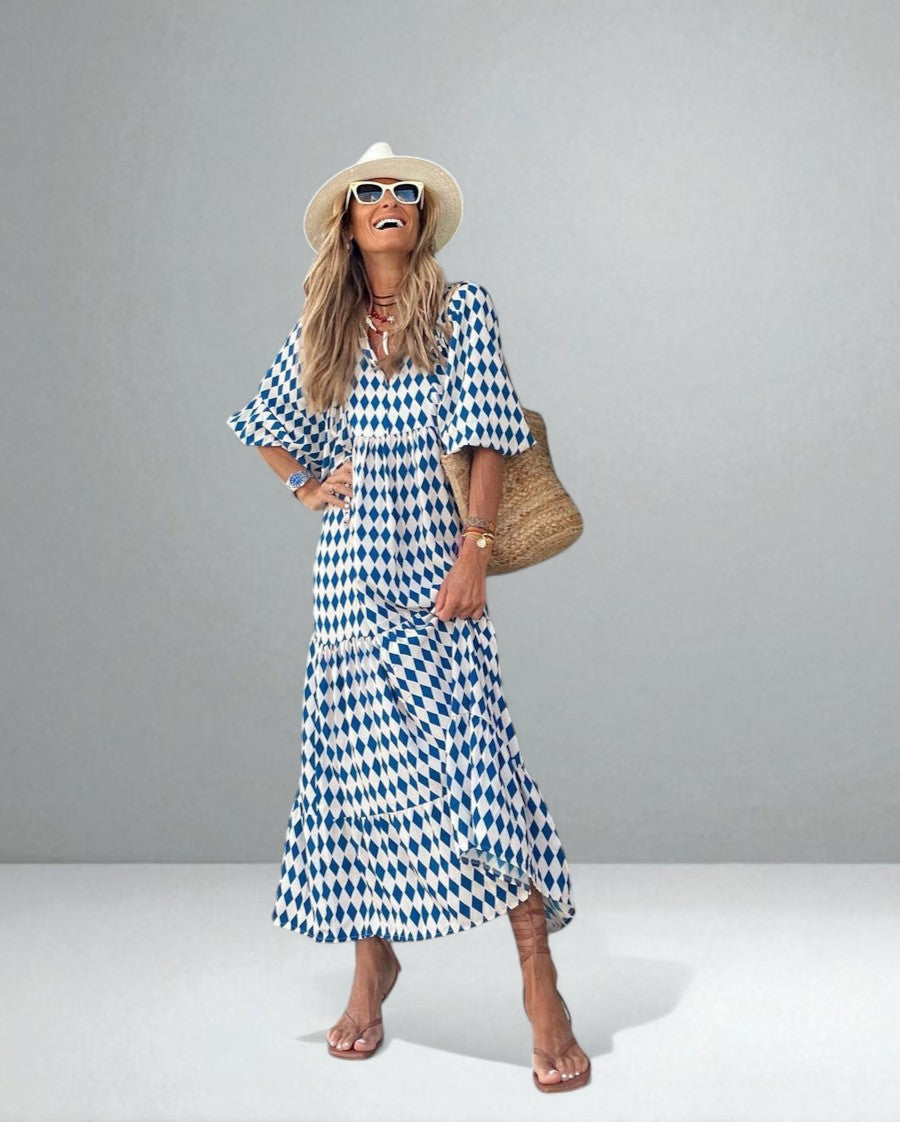 The Fleur Bohemian Maxi Dress