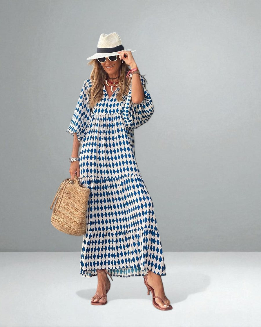 The Fleur Bohemian Maxi Dress
