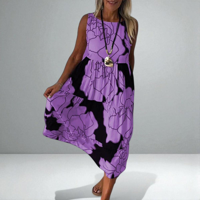 The Caitlyn Sleeveless Maxi Dress
