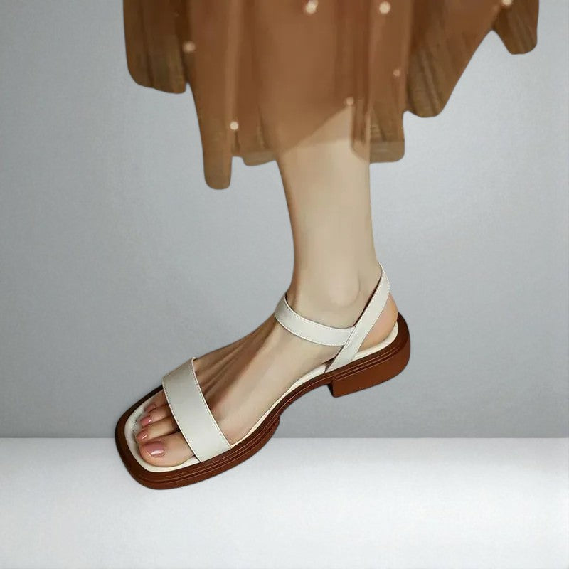 The Lindy Leather Sandals