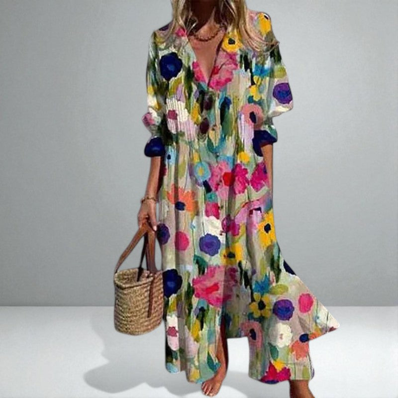 The Odessa Boho Maxi Dress