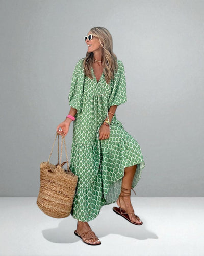 The Fleur Bohemian Maxi Dress