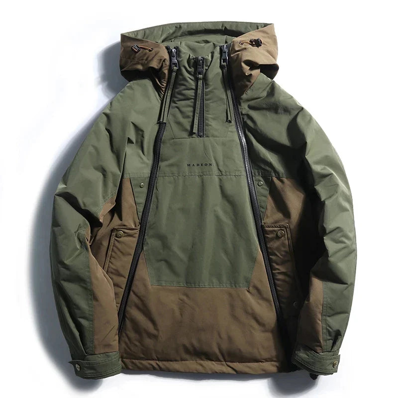 The Moldova Color Block Jacket