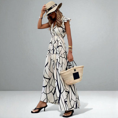 The Maddie Elegant Printed Dress