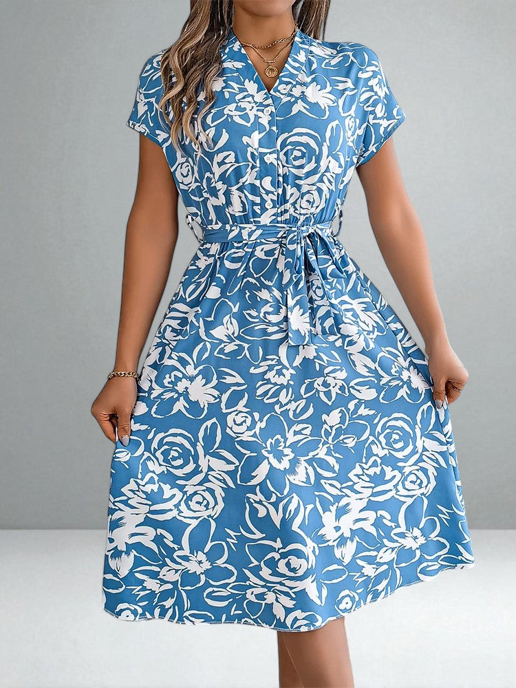 The Vanessa Floral Printed Dress