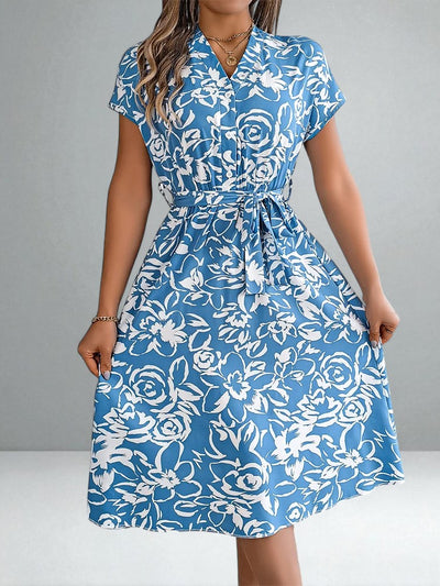 The Vanessa Floral Printed Dress