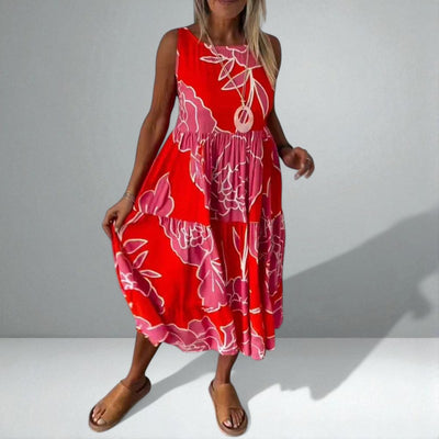 The Caitlyn Sleeveless Maxi Dress