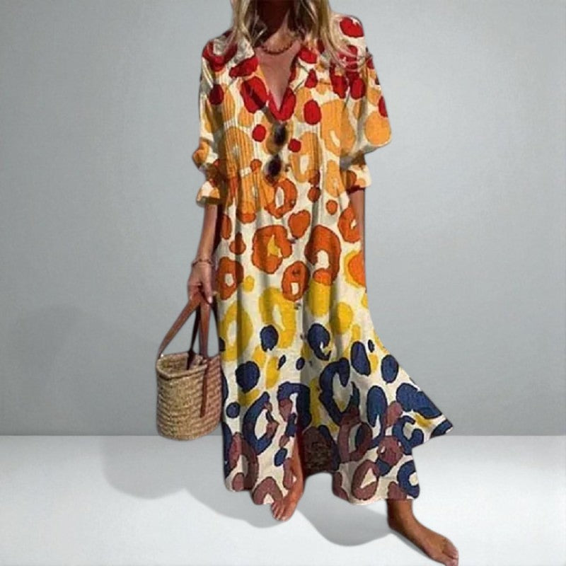The Odessa Boho Maxi Dress