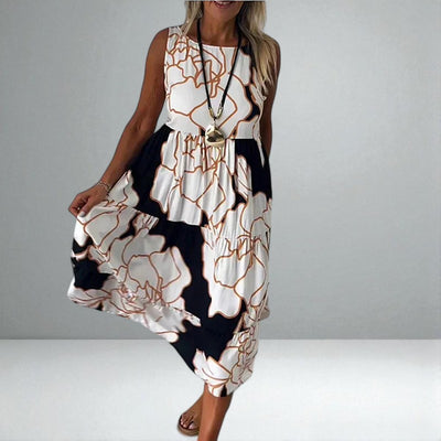 The Caitlyn Sleeveless Maxi Dress