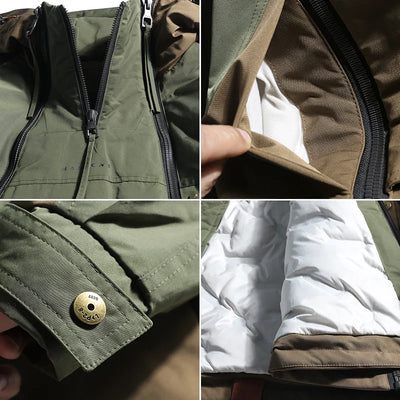 The Moldova Color Block Jacket
