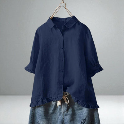 The Viera Pleated Blouse