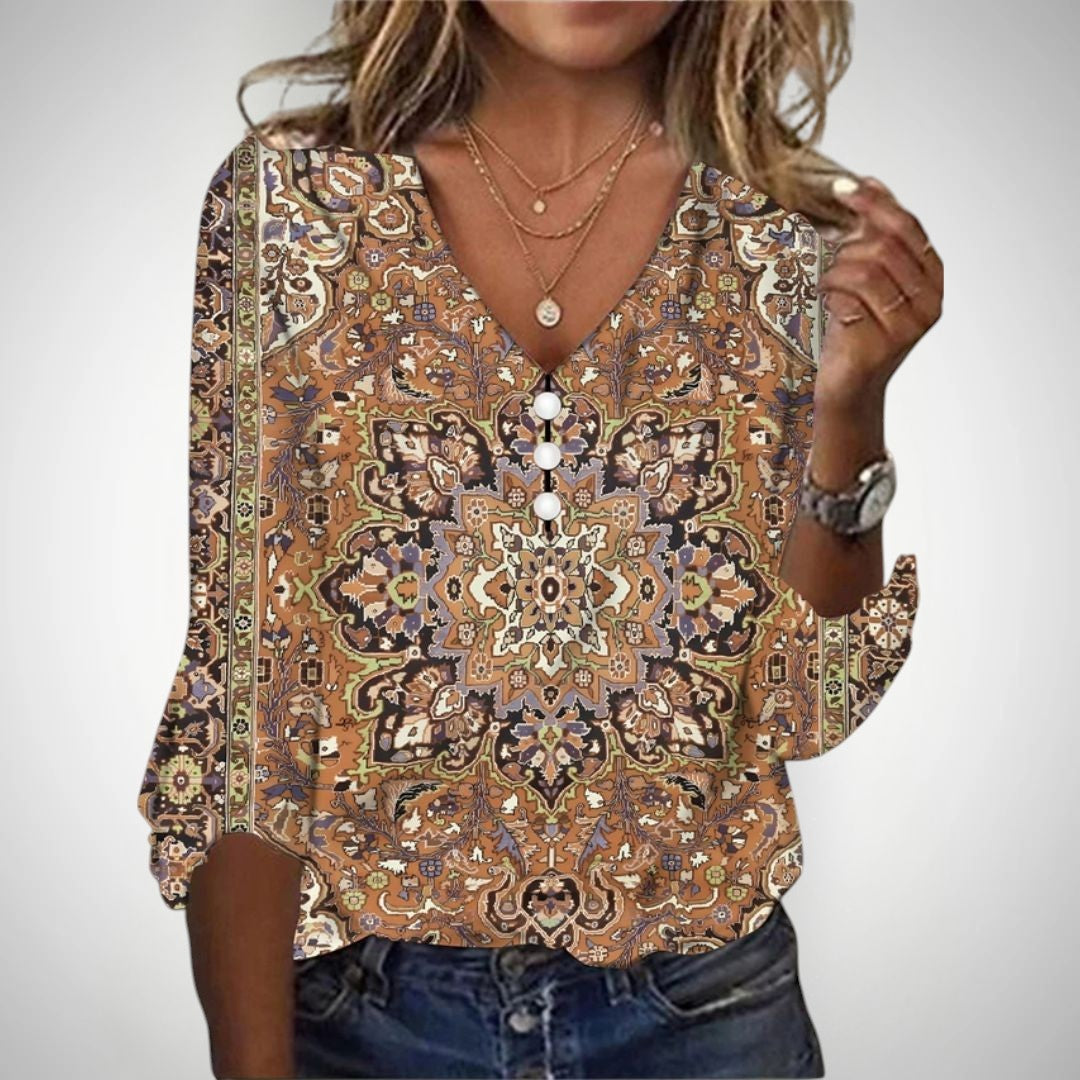 The Amara Boho Blouse