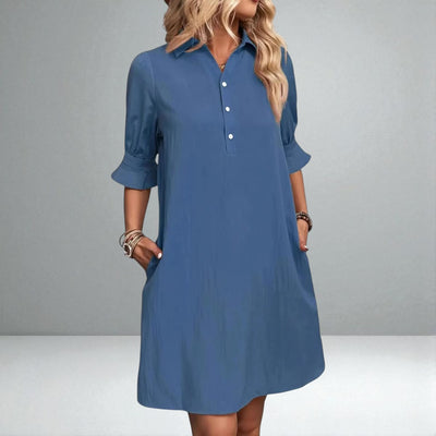 The Simone Shirt Dress
