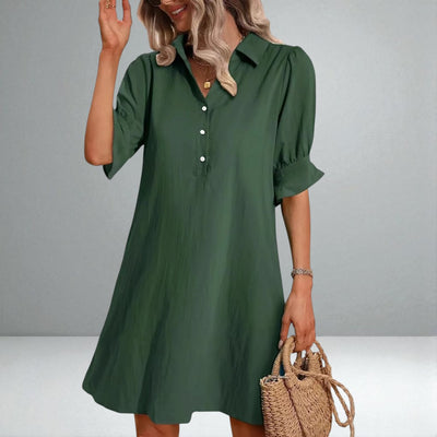 The Simone Shirt Dress