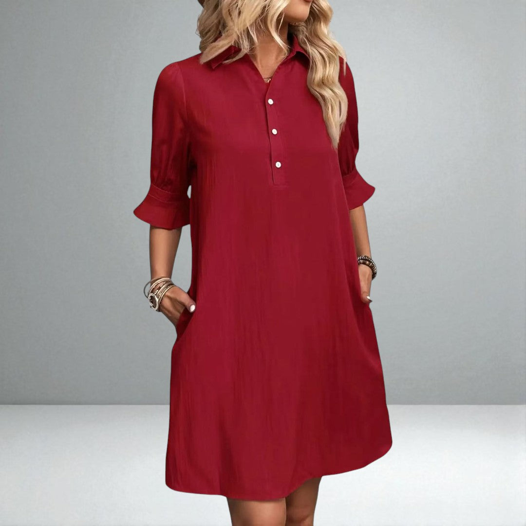 The Simone Shirt Dress