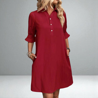 The Simone Shirt Dress