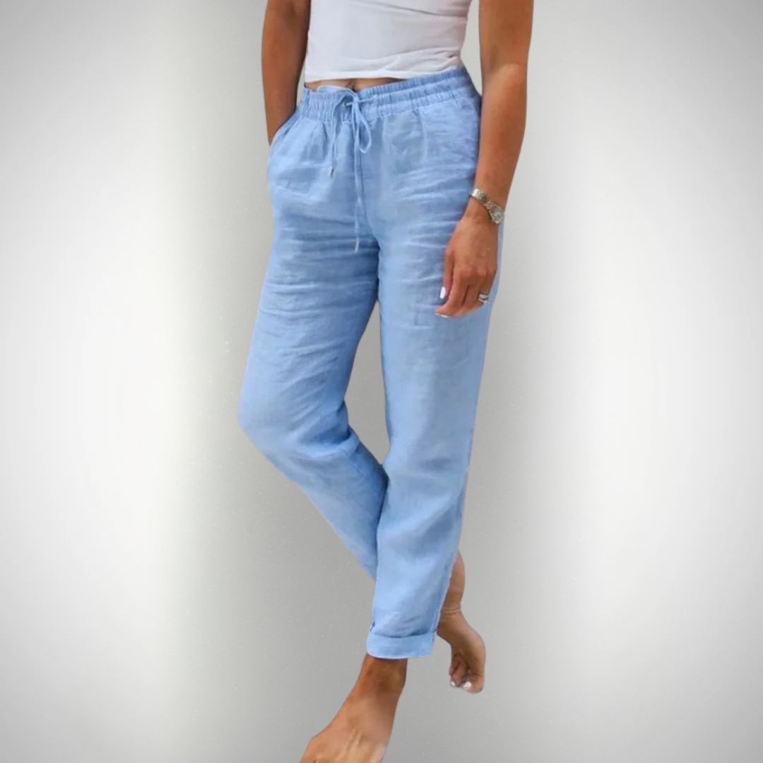 The Ella Linen Lounge Pants