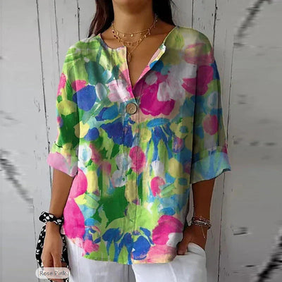 The Ava Floral Blouse