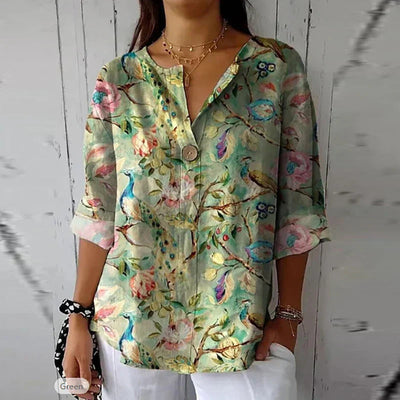 The Ava Floral Blouse