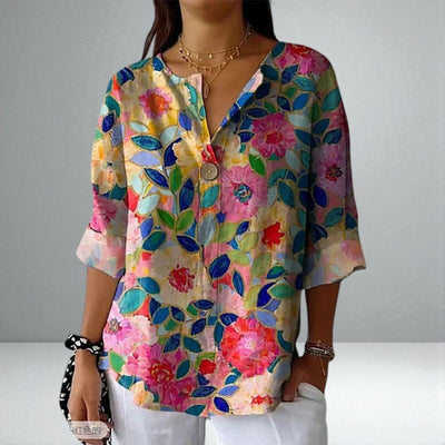 The Ava Floral Blouse