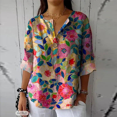 The Ava Floral Blouse