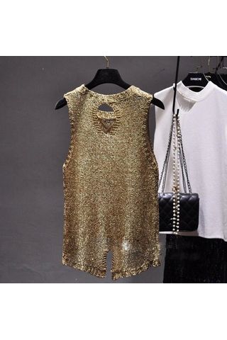 The Luxe Sequin Blouse