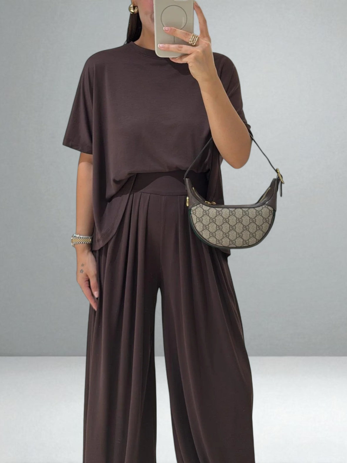 The Daria Wide-Leg Lounge Set