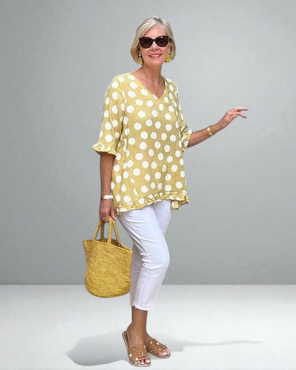 The Chloe V-Neck Blouse