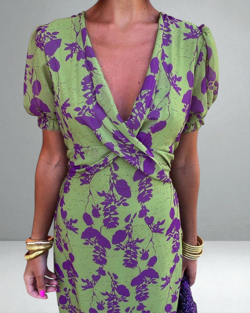 The Cerine Floral Dress