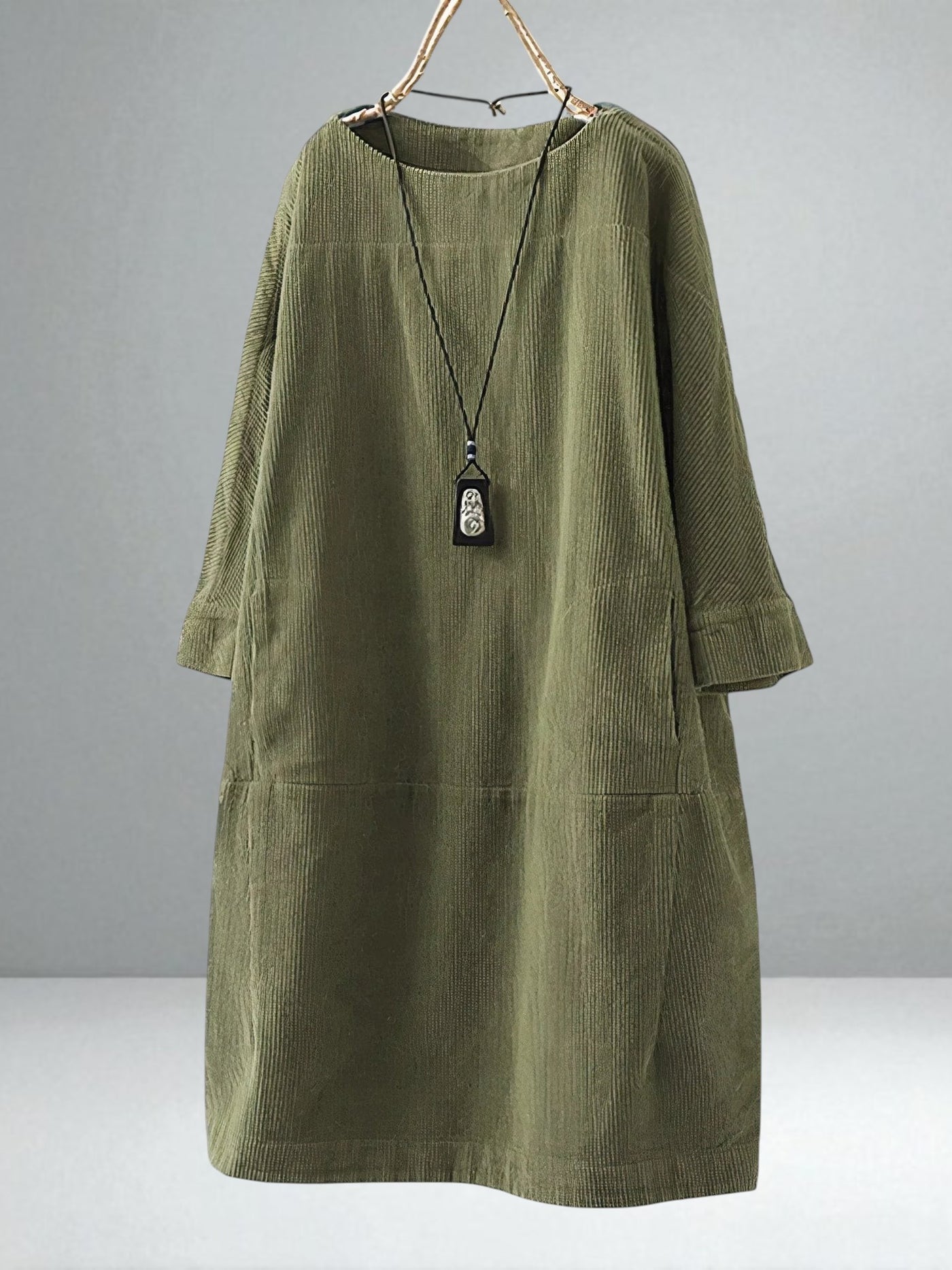 The Elena Corduroy Tunic