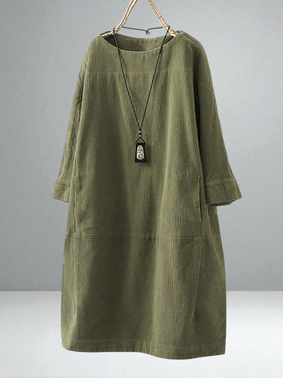 The Elena Corduroy Tunic