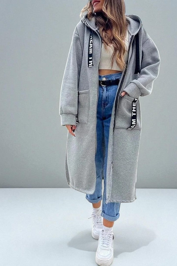 The Mila Hooded Long Coat