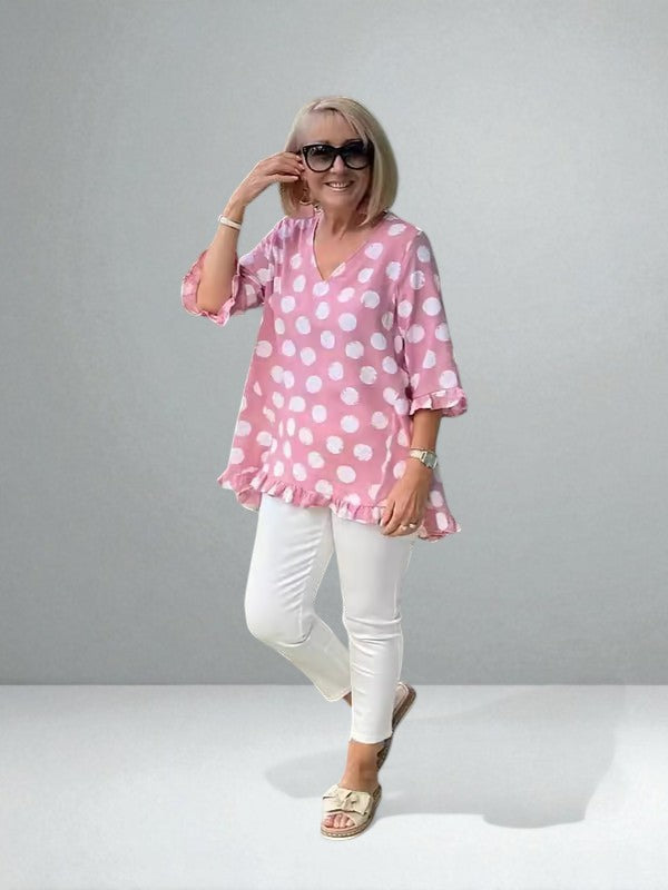 The Chloe V-Neck Blouse