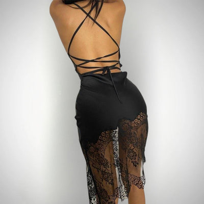The Camilla Lace Up Dress