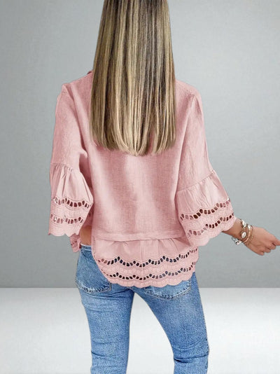 The Noelle Ruffle Shirt