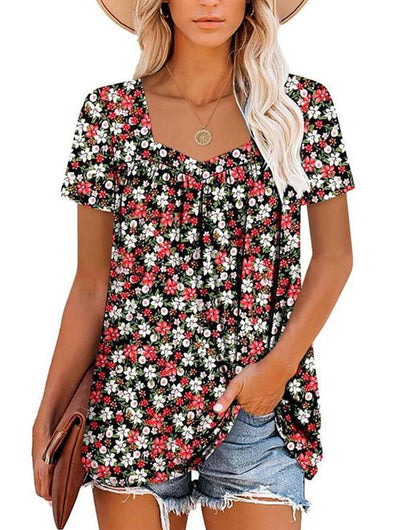 The Vicky Floral Top