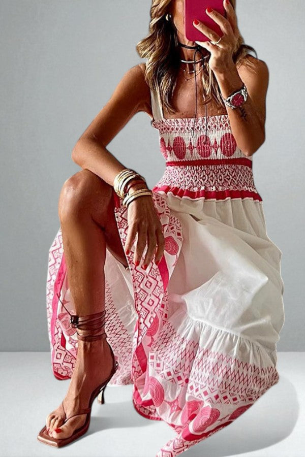 The Farah Bohemian Maxi Dress
